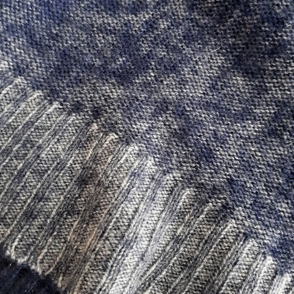 REBECCA TAYLOR Cashmere Blue Sweater - Picture 7 of 7